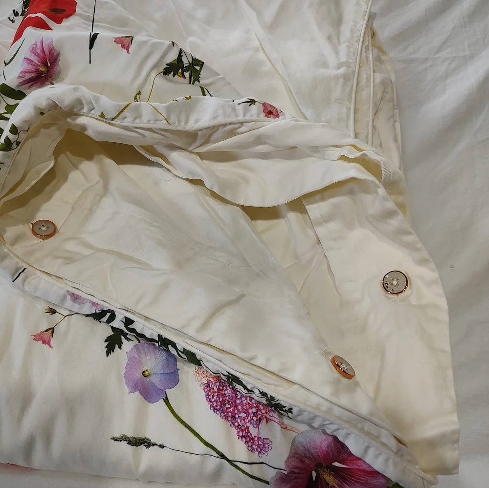 Ted Baker Hedgerow Full/Queen Duvet Cover with 2 Standard Shams - Picture 7 of 14